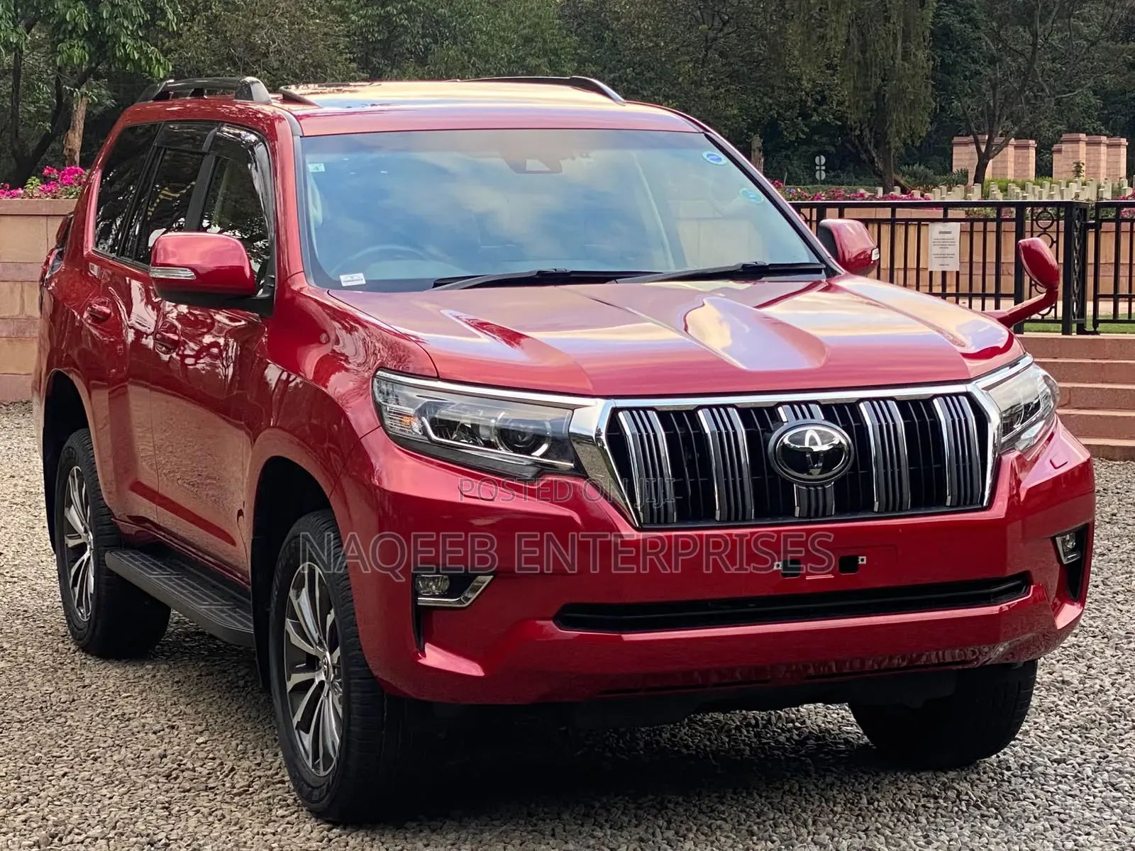 Toyota Land Cruiser Prado 2019 Maroon