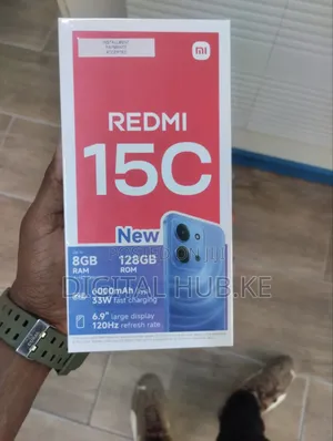 New Xiaomi Redmi 15 128 GB Black