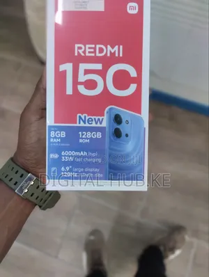 New Xiaomi Redmi 15 128 GB Black