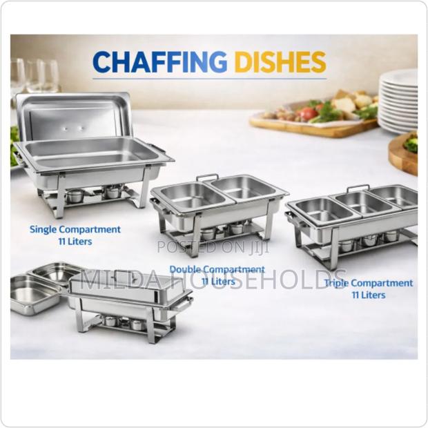 Chaffing Dishes Single, Double, Triple