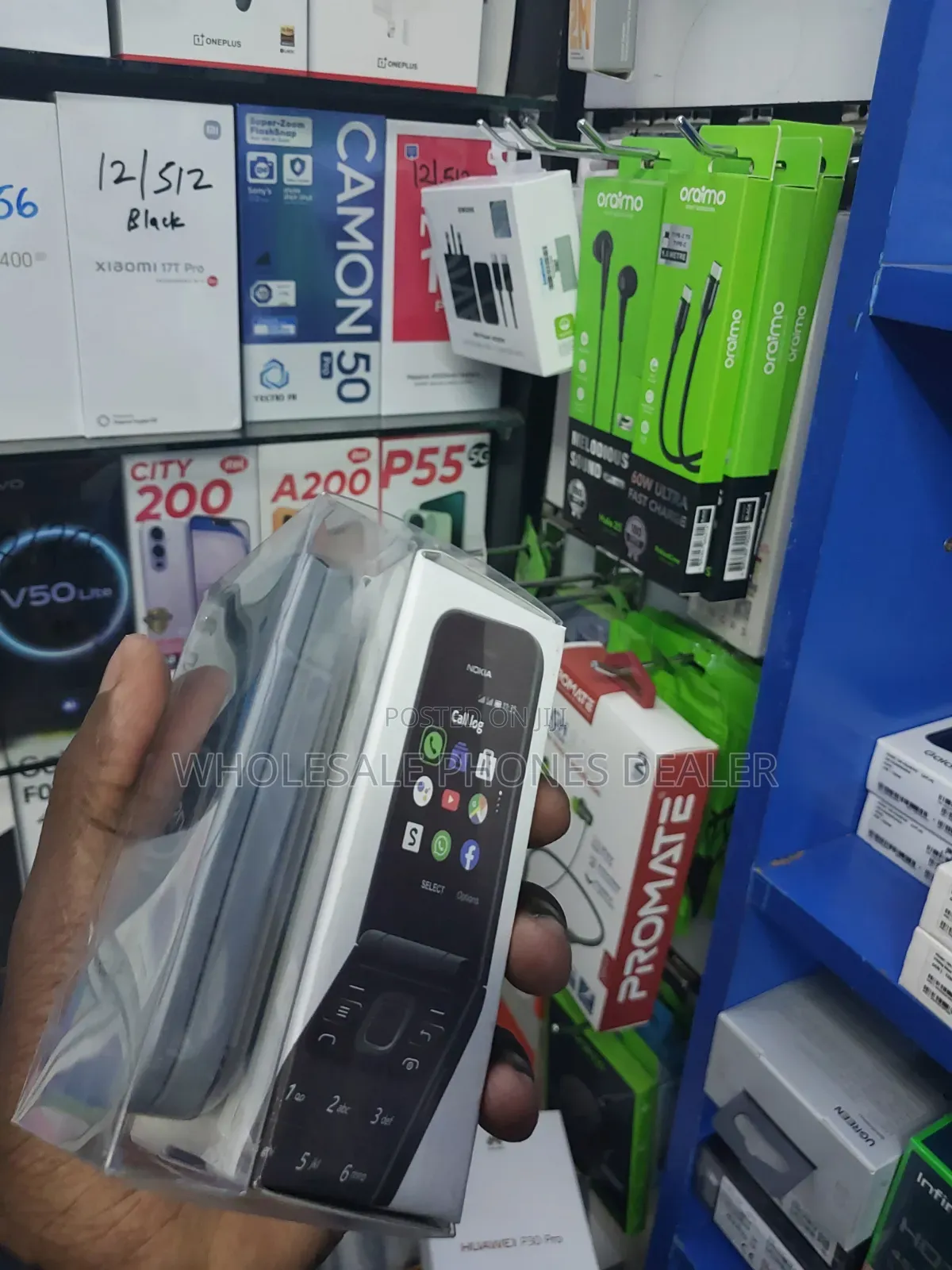New Nokia 2760 Flip 4 GB Gray