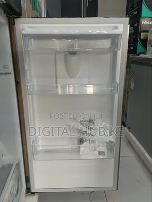 Hisense Fridge 205 Litres Frost Silver Double Door.