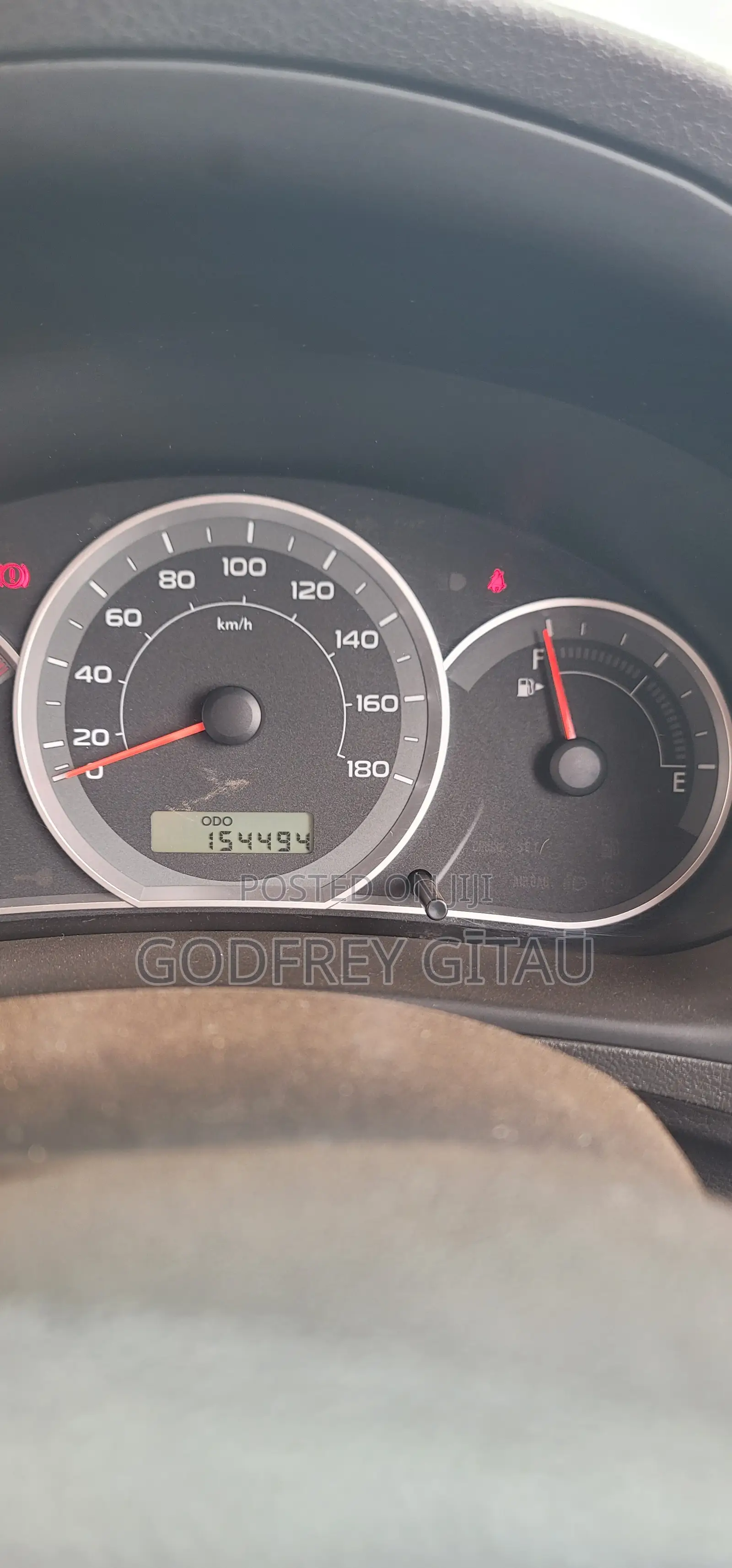 Subaru Impreza 2008 Red