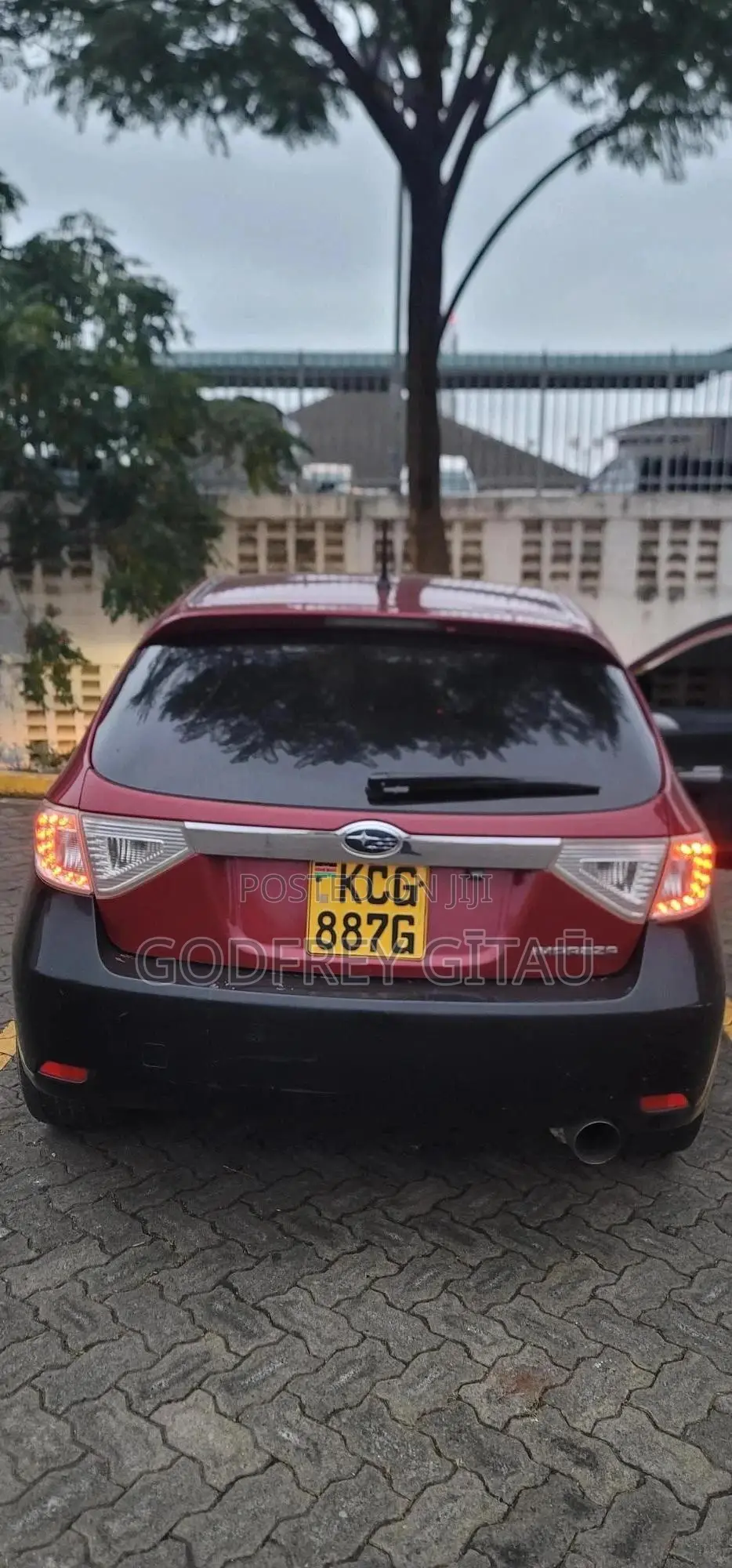 Subaru Impreza 2008 Red
