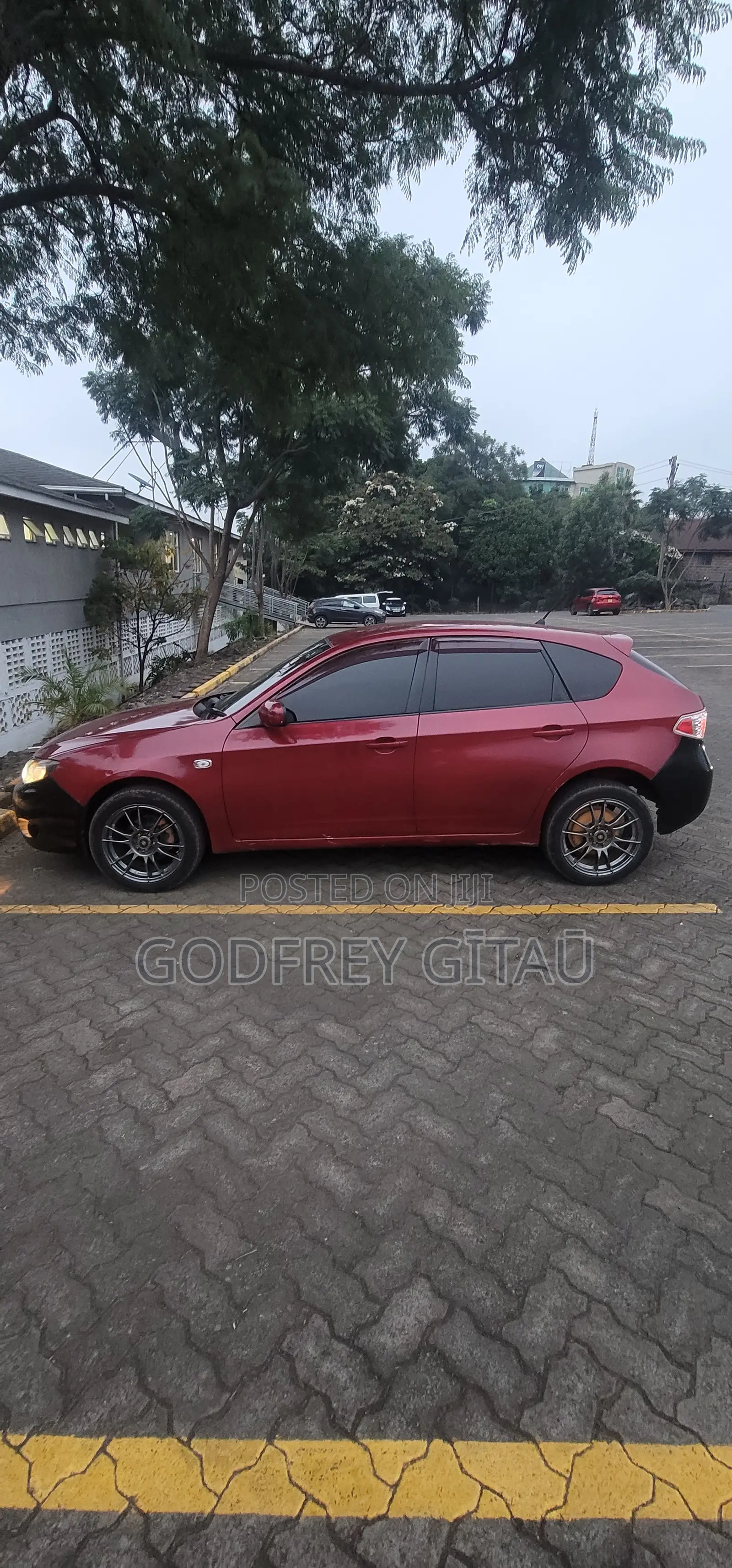 Subaru Impreza 2008 Red