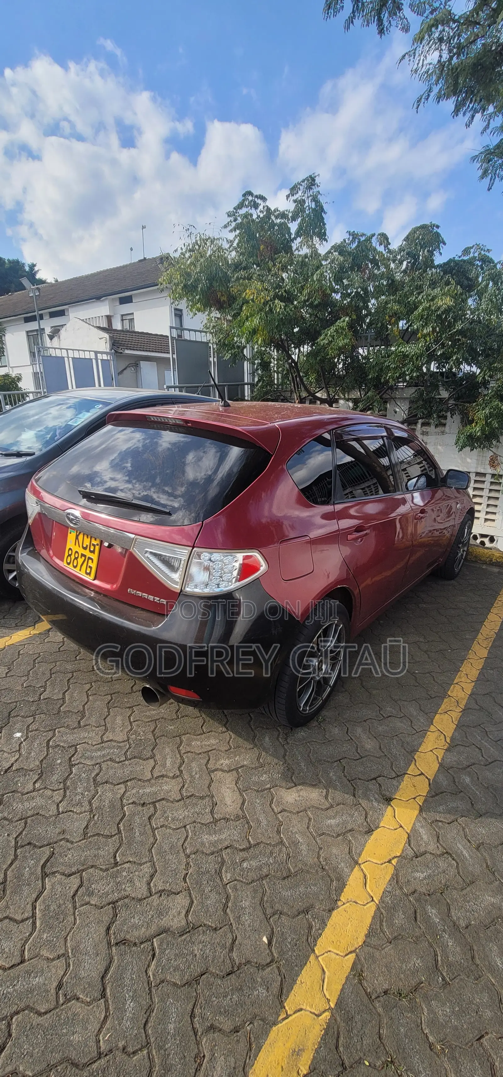 Subaru Impreza 2008 Red