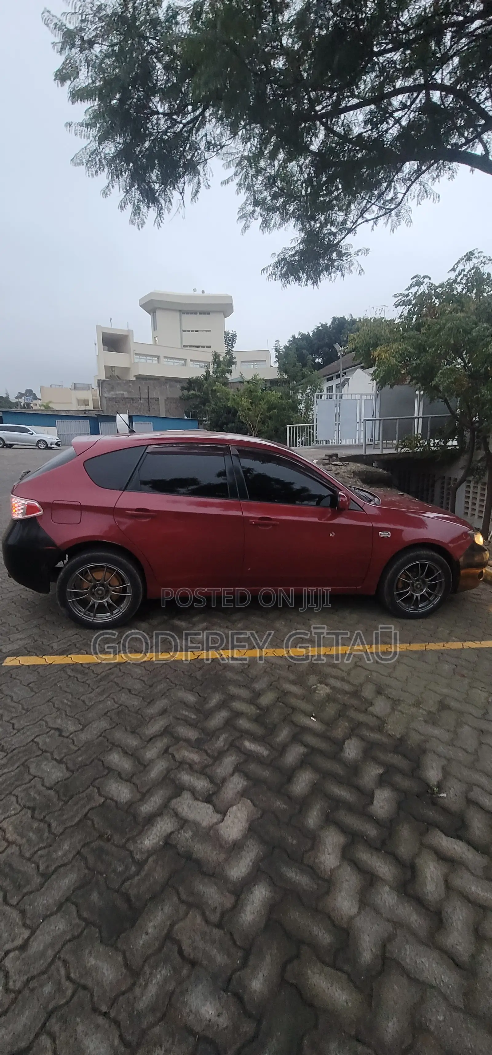 Subaru Impreza 2008 Red