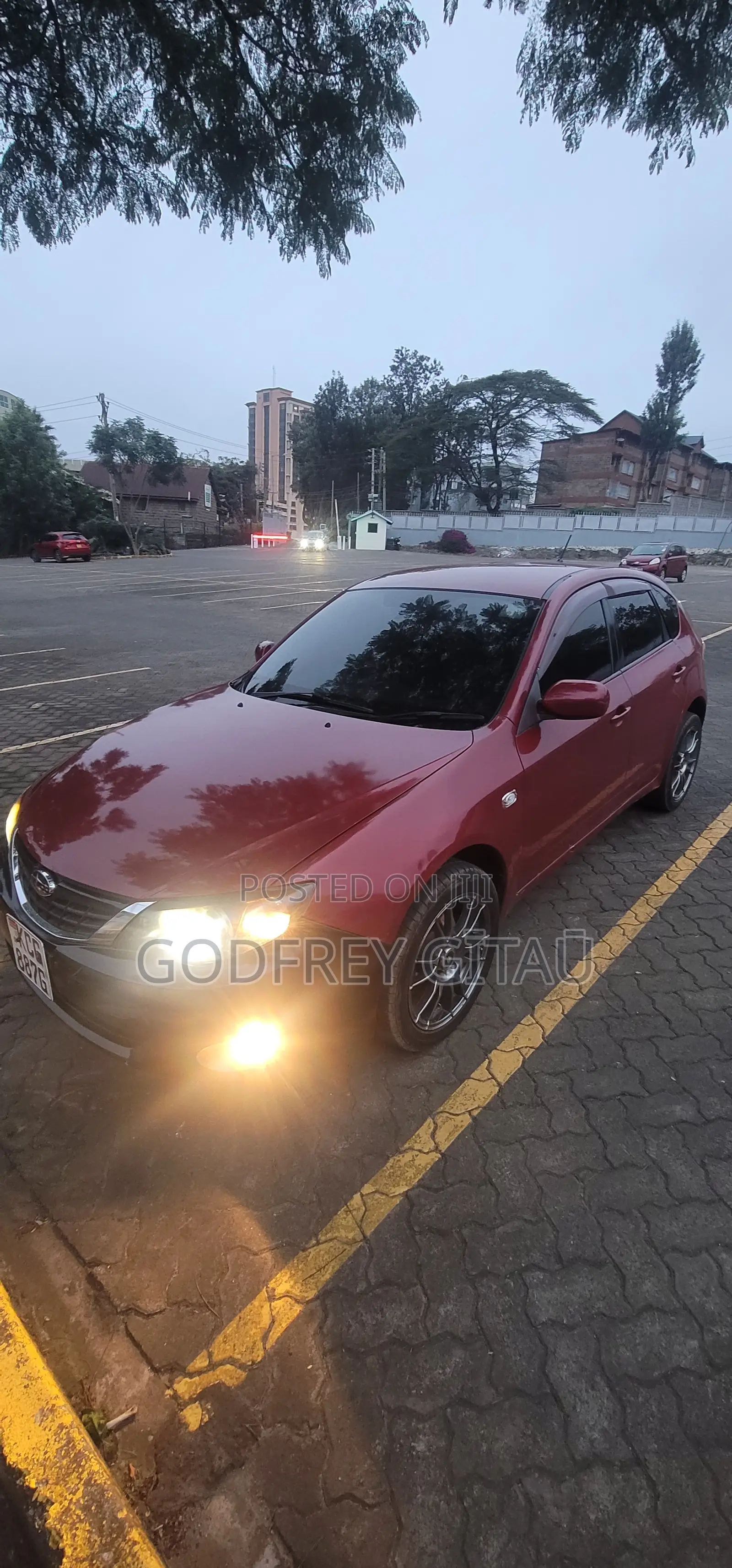 Subaru Impreza 2008 Red