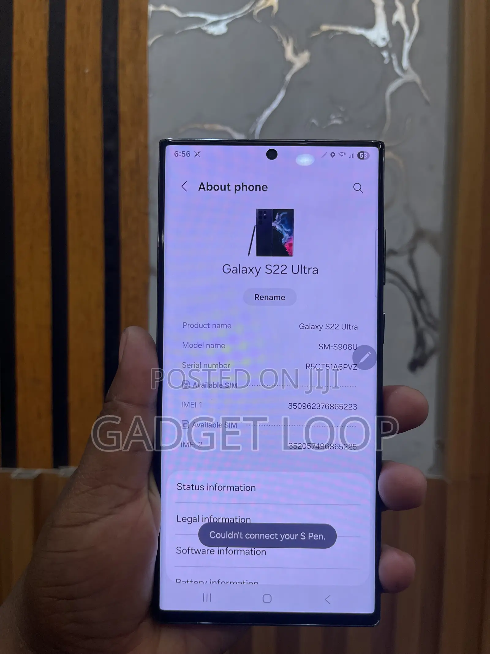 Samsung Galaxy S22 Ultra 256 GB