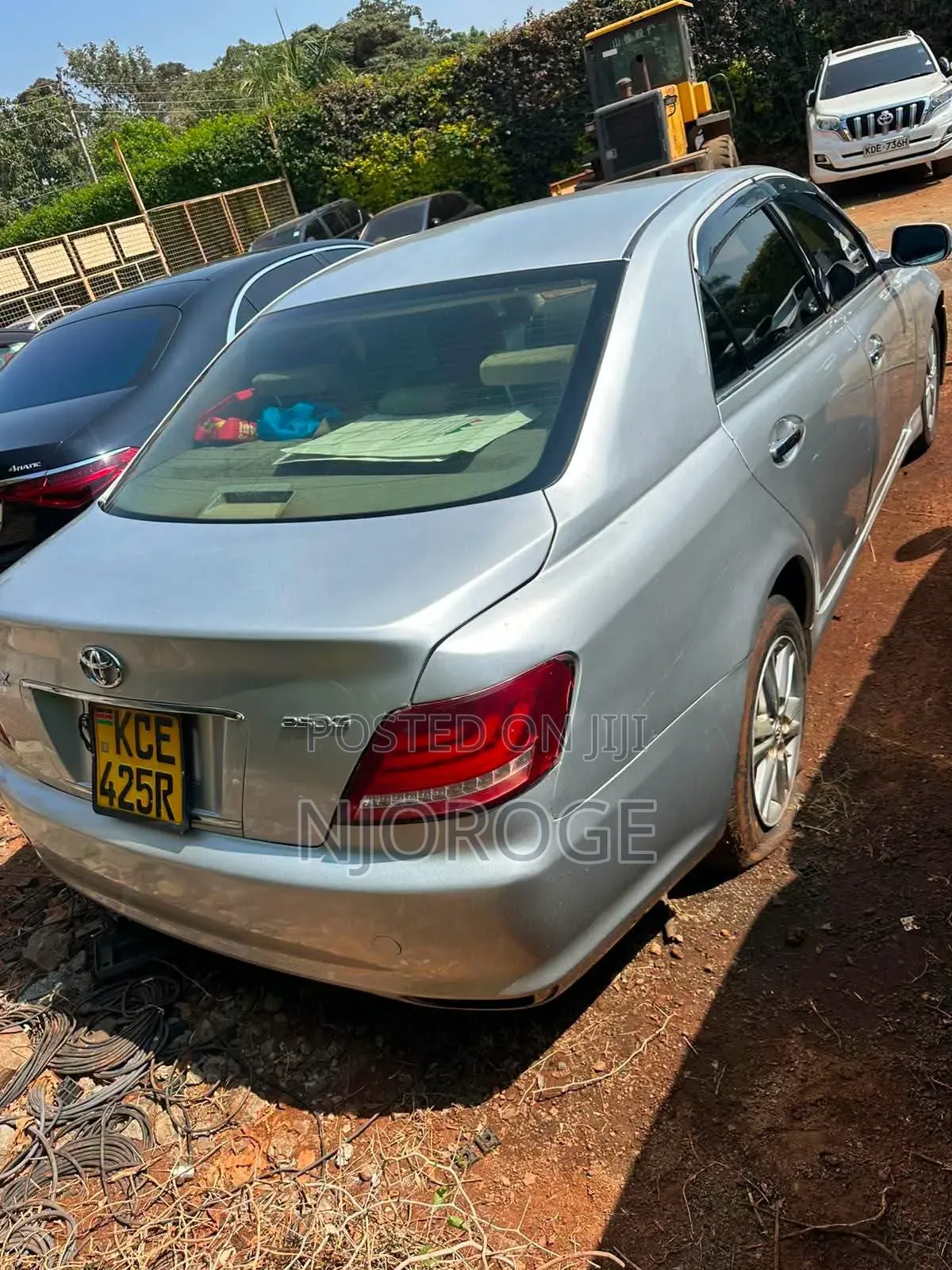 Toyota Mark X 2007 Silver