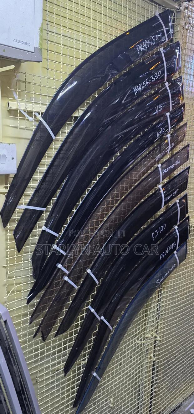 Original Car Door Visors / Windbreakers for All Models - thumbnail 3
