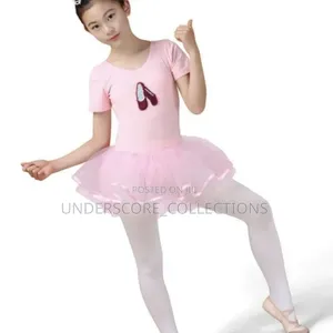 Complete Set of White Ballet Dress,shoes and Stockings
