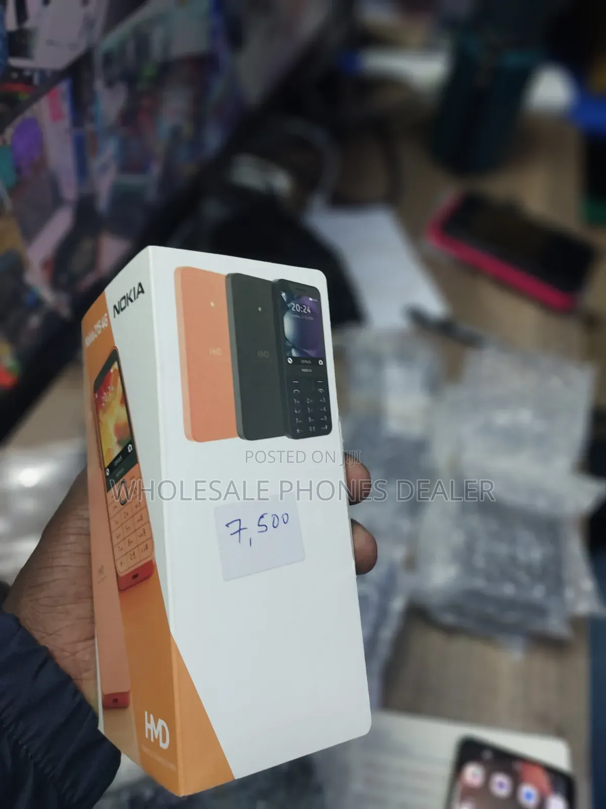 New Nokia 215 4G Orange