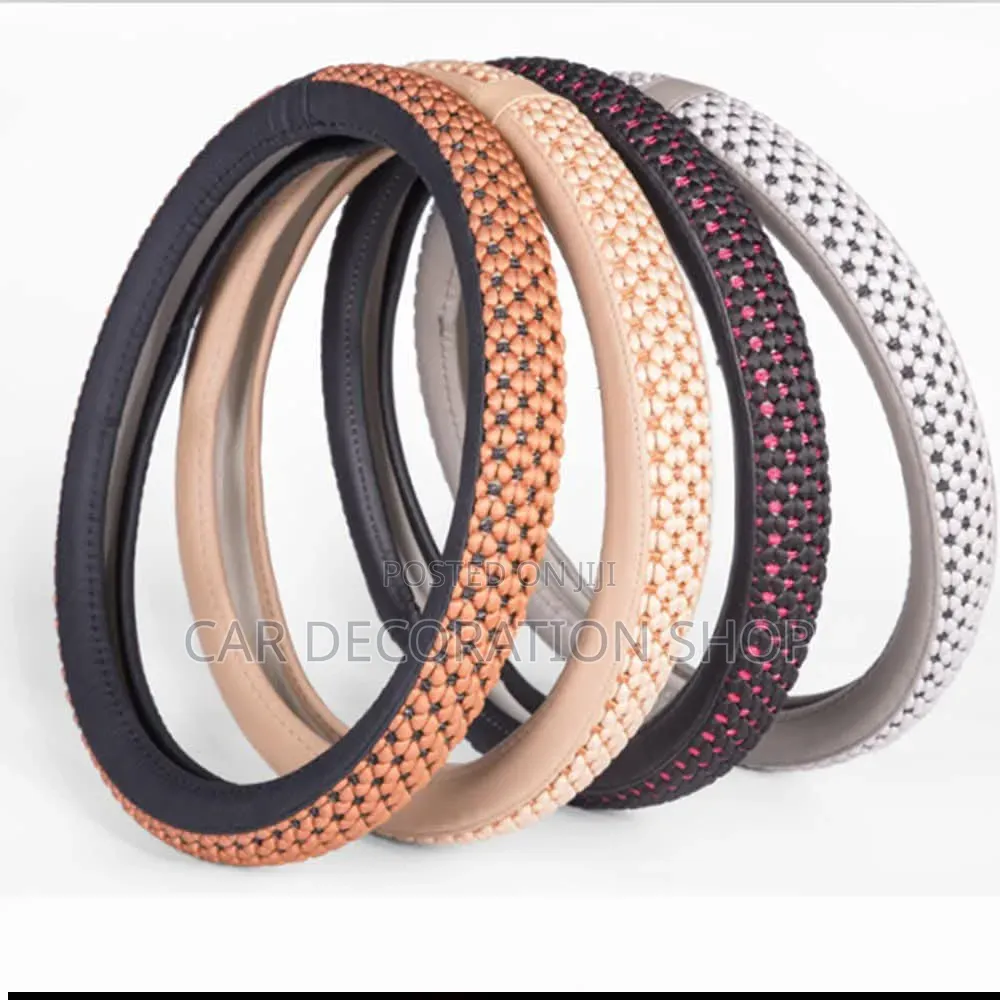Raised Honey Comb Style Massage Textured Steering Wheel Cover