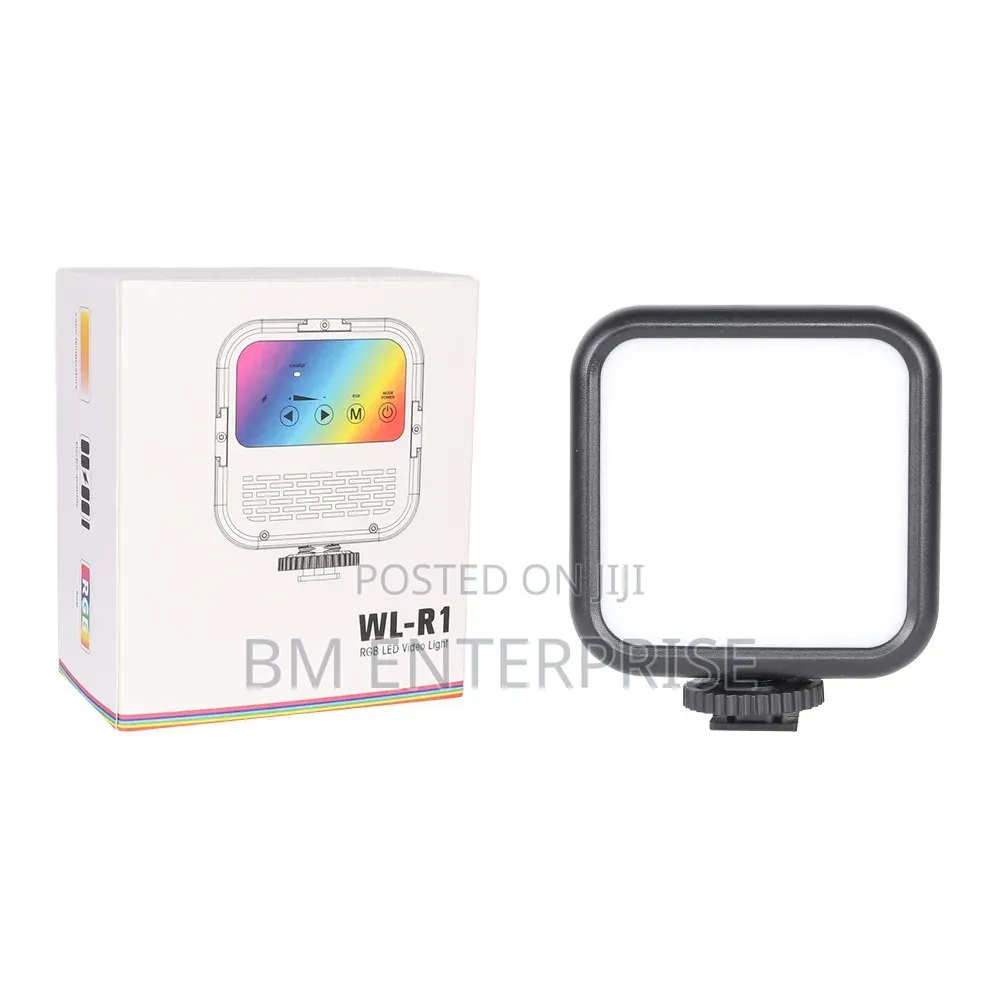 RBG LED Video Light Suitable for Laptops Smartphones