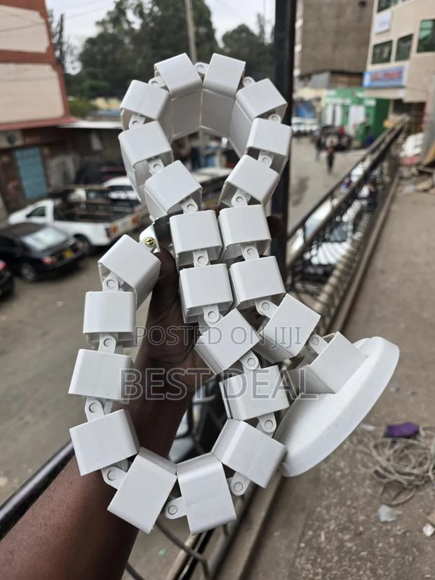 Cable Managment Vertabrae Spine Cable White - main view