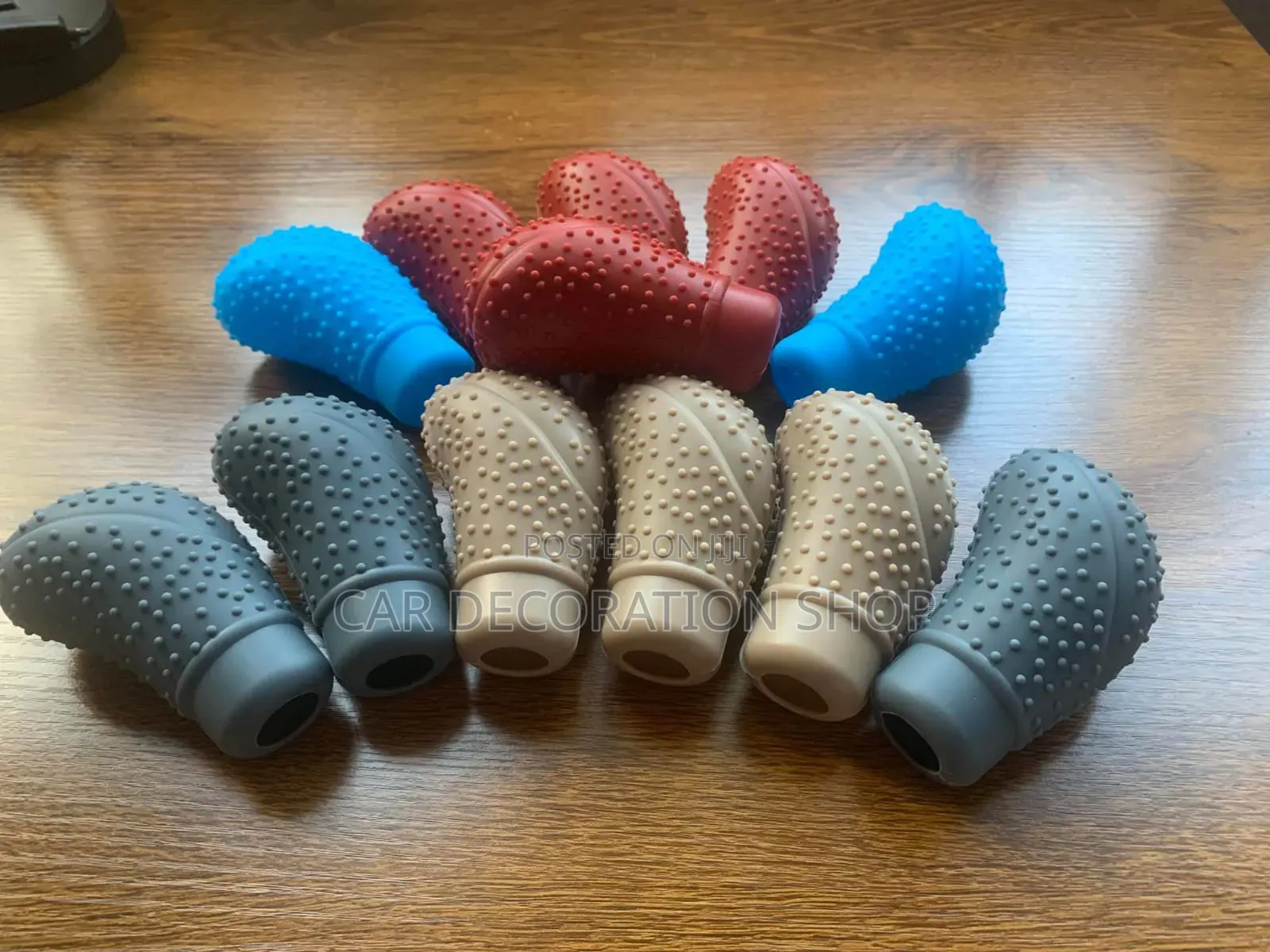 Universal Silicone Soft Stretchable Gear Shift Knob Nonslip Design