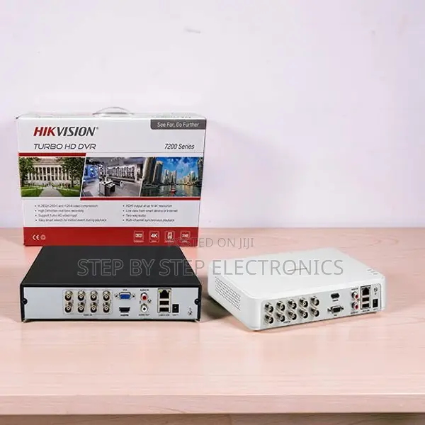 Compact Design Hikvision 4 Channel, 8 Channel Upto 1080P DVR Machine