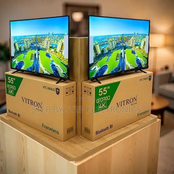Premium UHD Advanced Vitron 55 Inch Smart Android LED TV