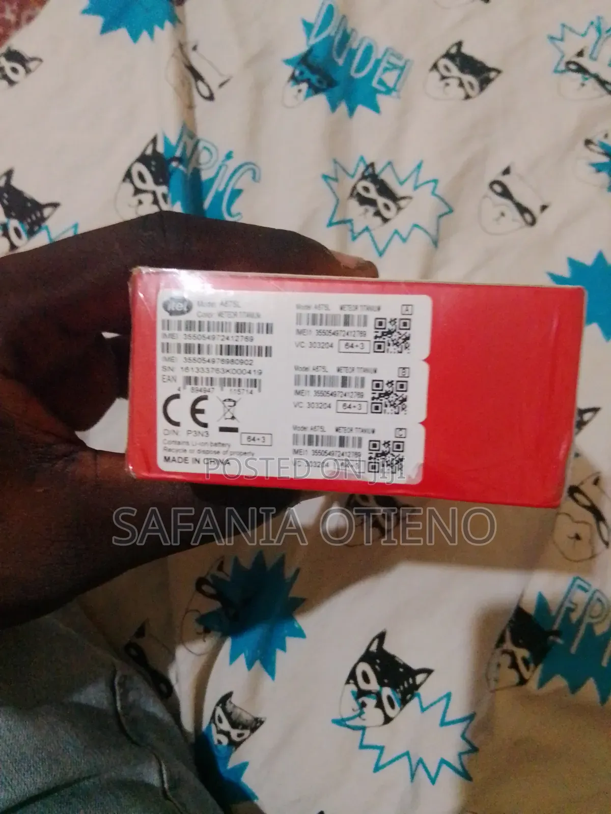 New Itel A200+ 64 GB Black