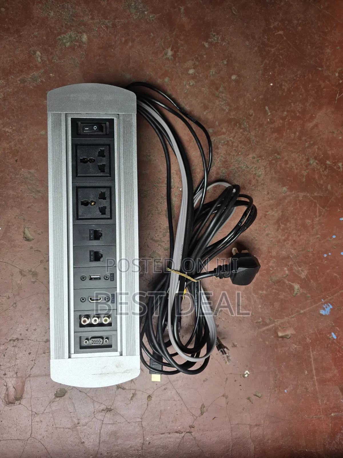 Multifunctional Rotatable Table Socket