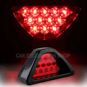 F1 Racing Inspired Shape Used as 3rd Brake Light Flashing Safety Light
