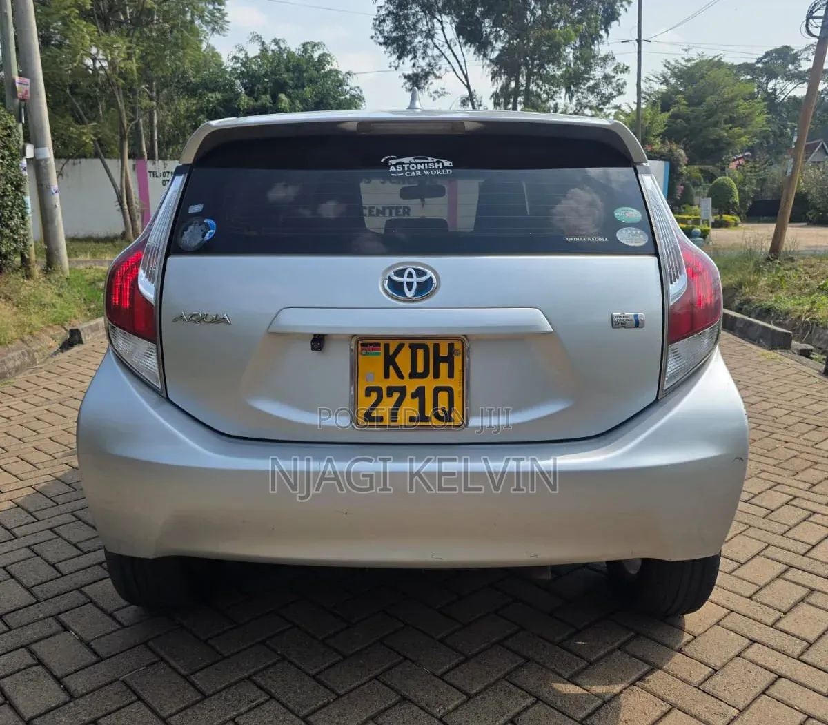 Toyota Aqua 2015 Silver