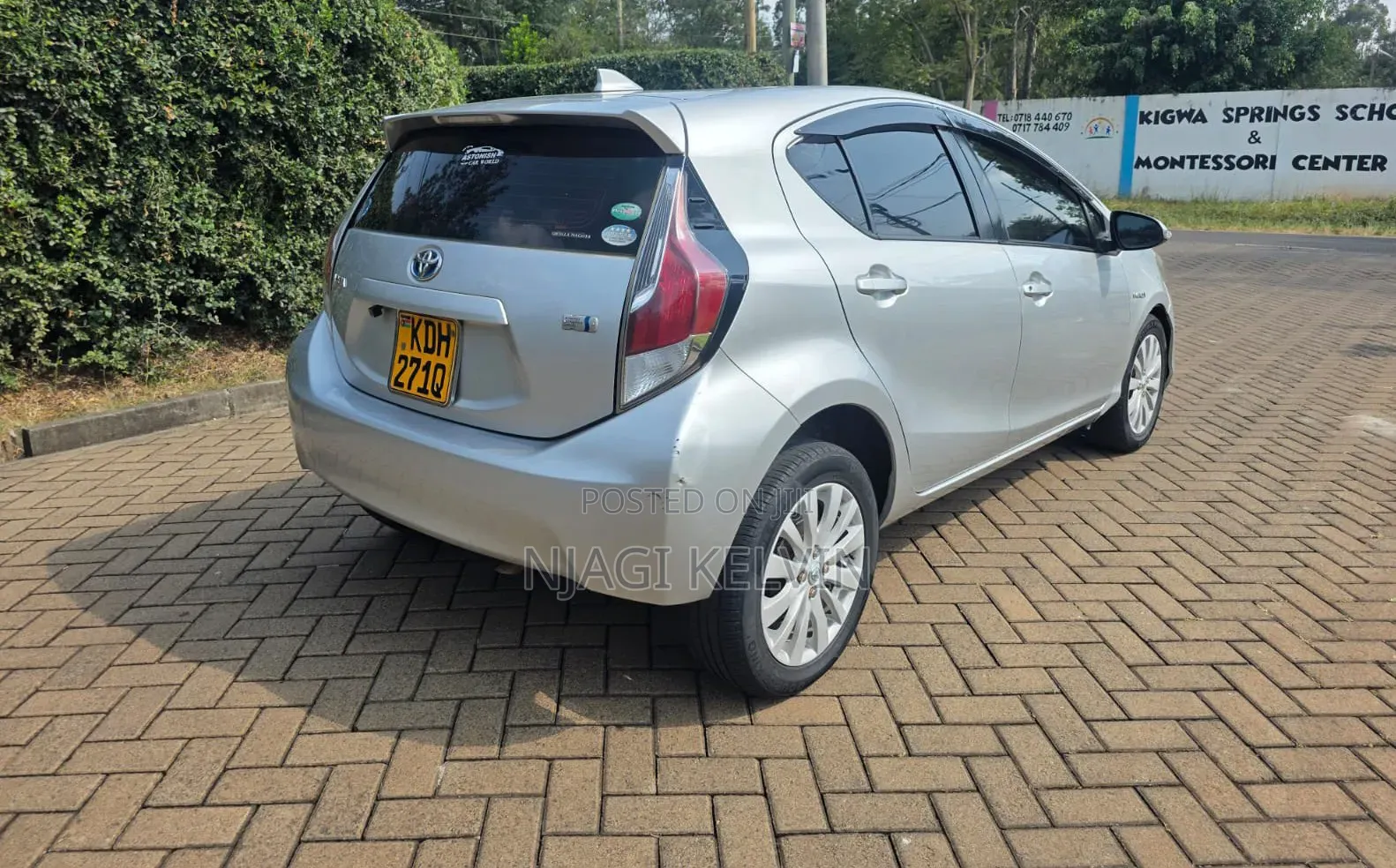 Toyota Aqua 2015 Silver