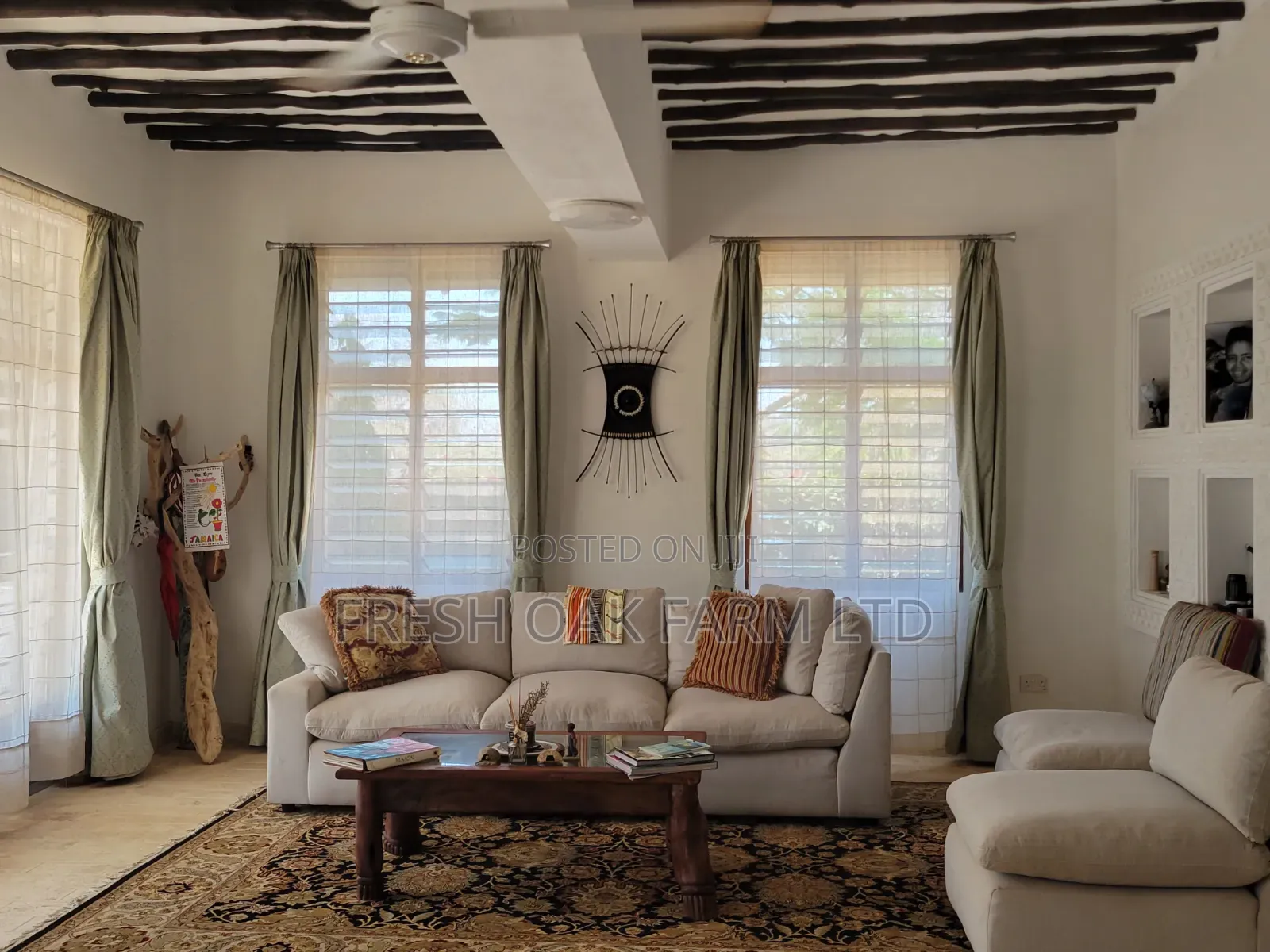 Furnished 3bdrm Villa in Munje, Diani for rent