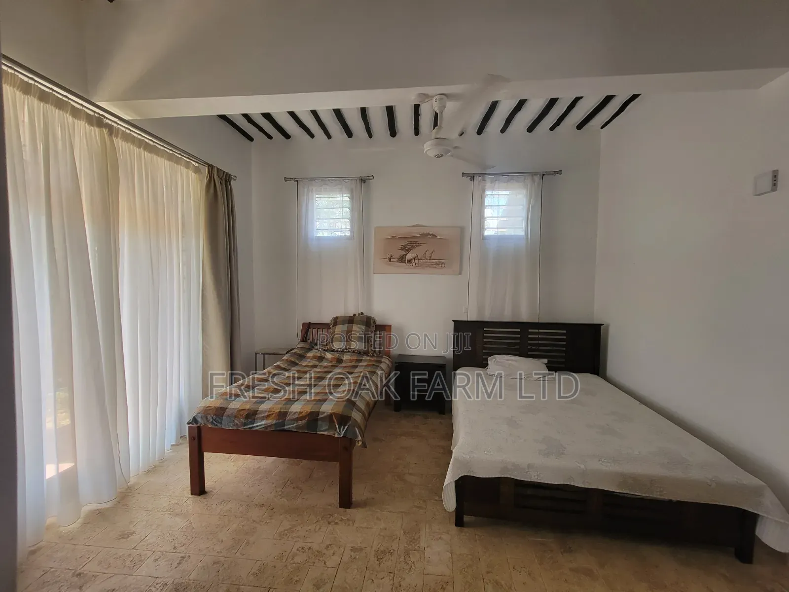Furnished 3bdrm Villa in Munje, Diani for rent