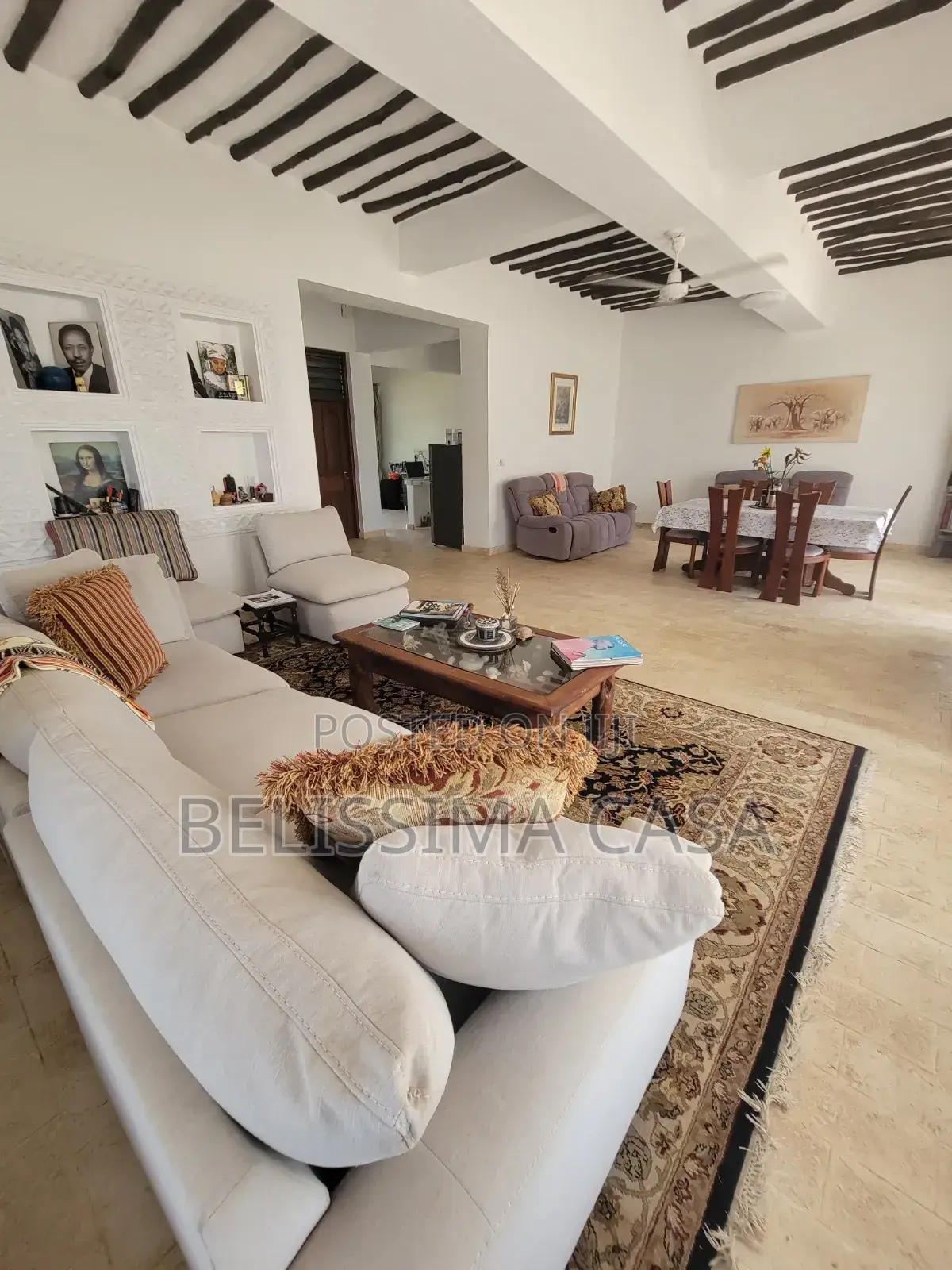 Furnished 3bdrm Villa in Munje, Diani for rent