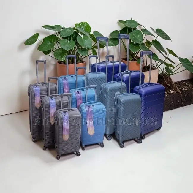 Water Proof 3 in 1 Unbreakable Rubber Suitcase Briefcase Travel Bags