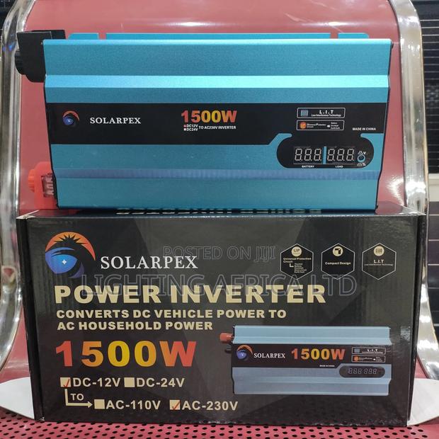 Solarpex 1500 Watts - 12 Volts Solar Power Inverter - main view