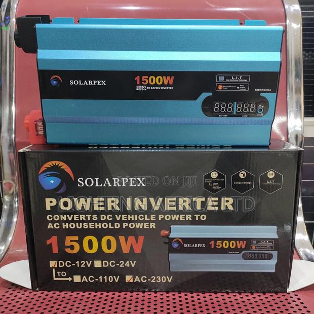 Solarpex 1500 Watts - 12 Volts Solar Power Inverter - thumbnail 2
