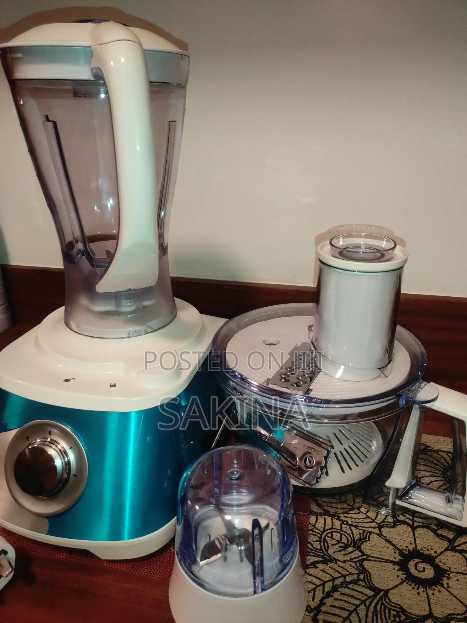 Tornado FP-1000SG Food Processor - 1000 Watt, Bowl 2L + Blender 1.5L