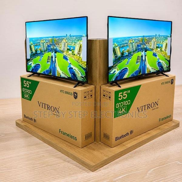 Elegant Wi-Fi Inbuilt Vitron 55 Inch Smart Android LED TV