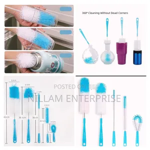 5 PCS Long Bottle Brush Cleaner