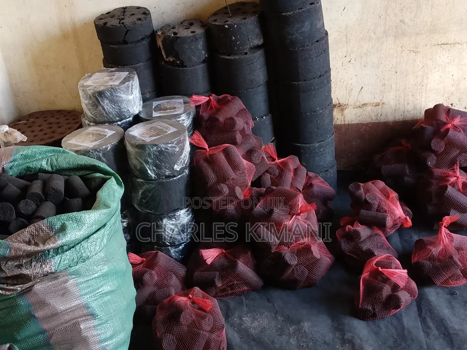 Charcoal Stove and Briquettes