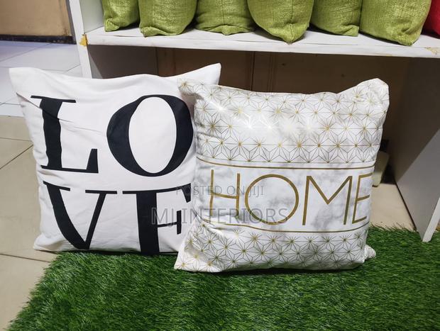 Premium Plush Cushion Covers With Soft Pillows Available