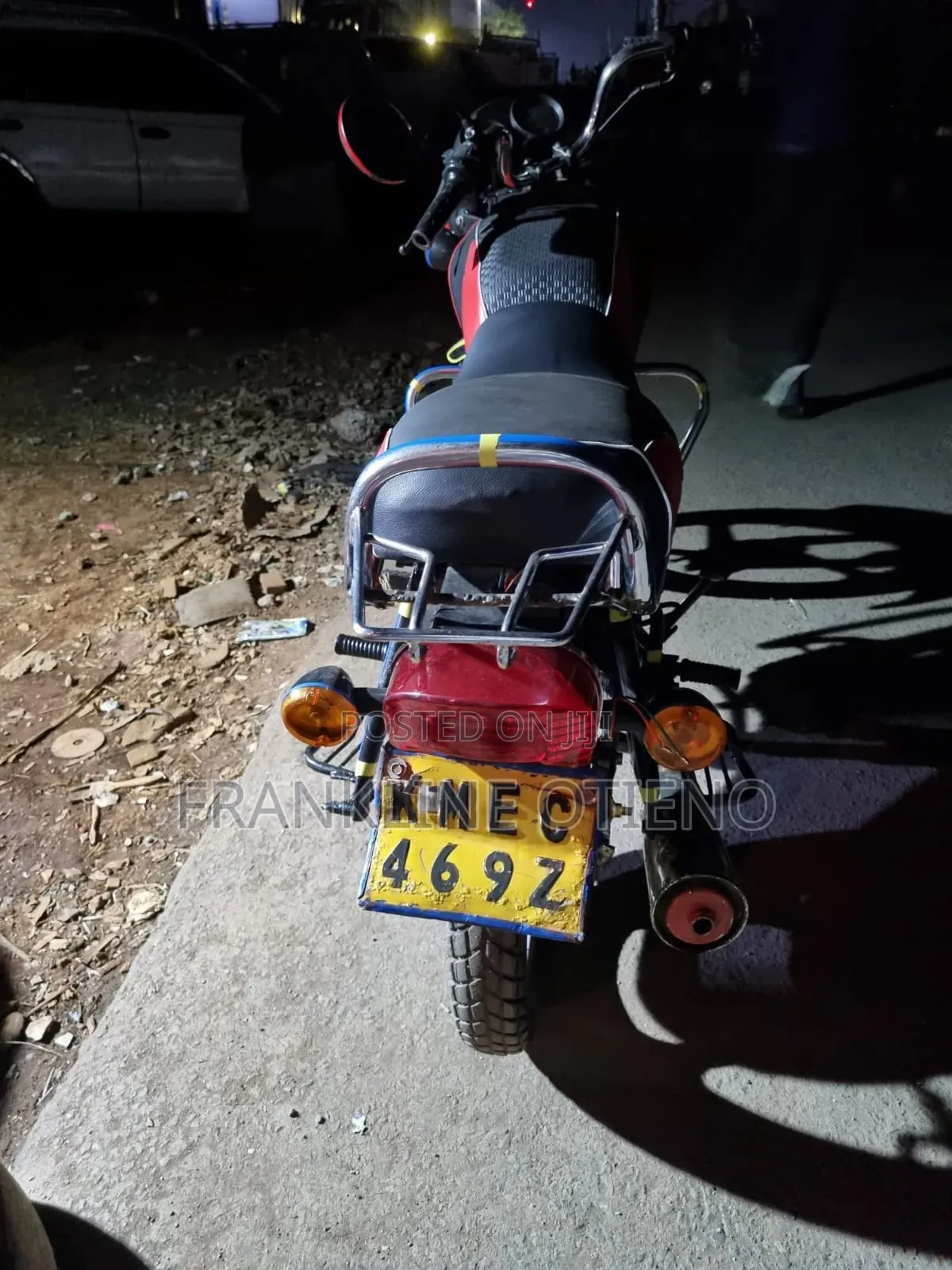 TVS XL 100 2017 Red