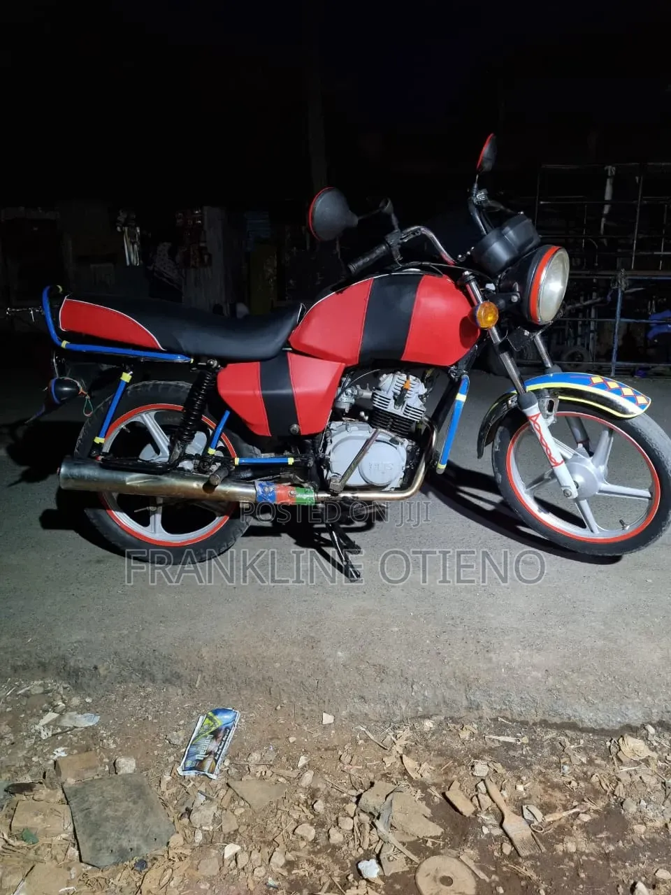 TVS XL 100 2017 Red