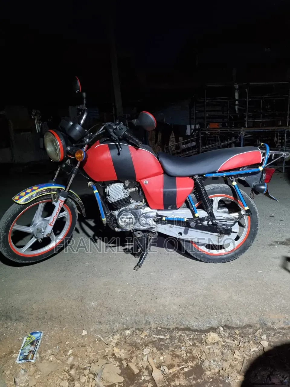 TVS XL 100 2017 Red