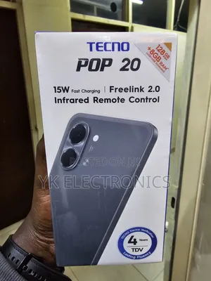 New Tecno Pop 20 128 GB Black