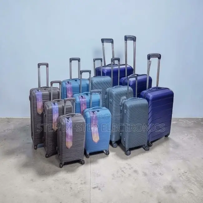 Rugged 3 in 1 Unbreakable Rubber Suitcase Briefcase Travel Bags