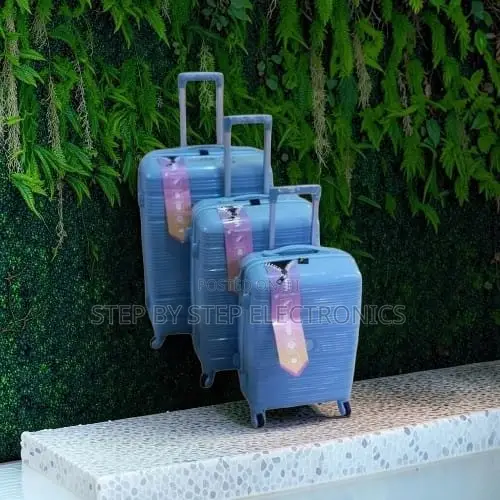 Reinforced 3 in 1 Unbreakable Rubber Suitcase Briefcase Travel Bags