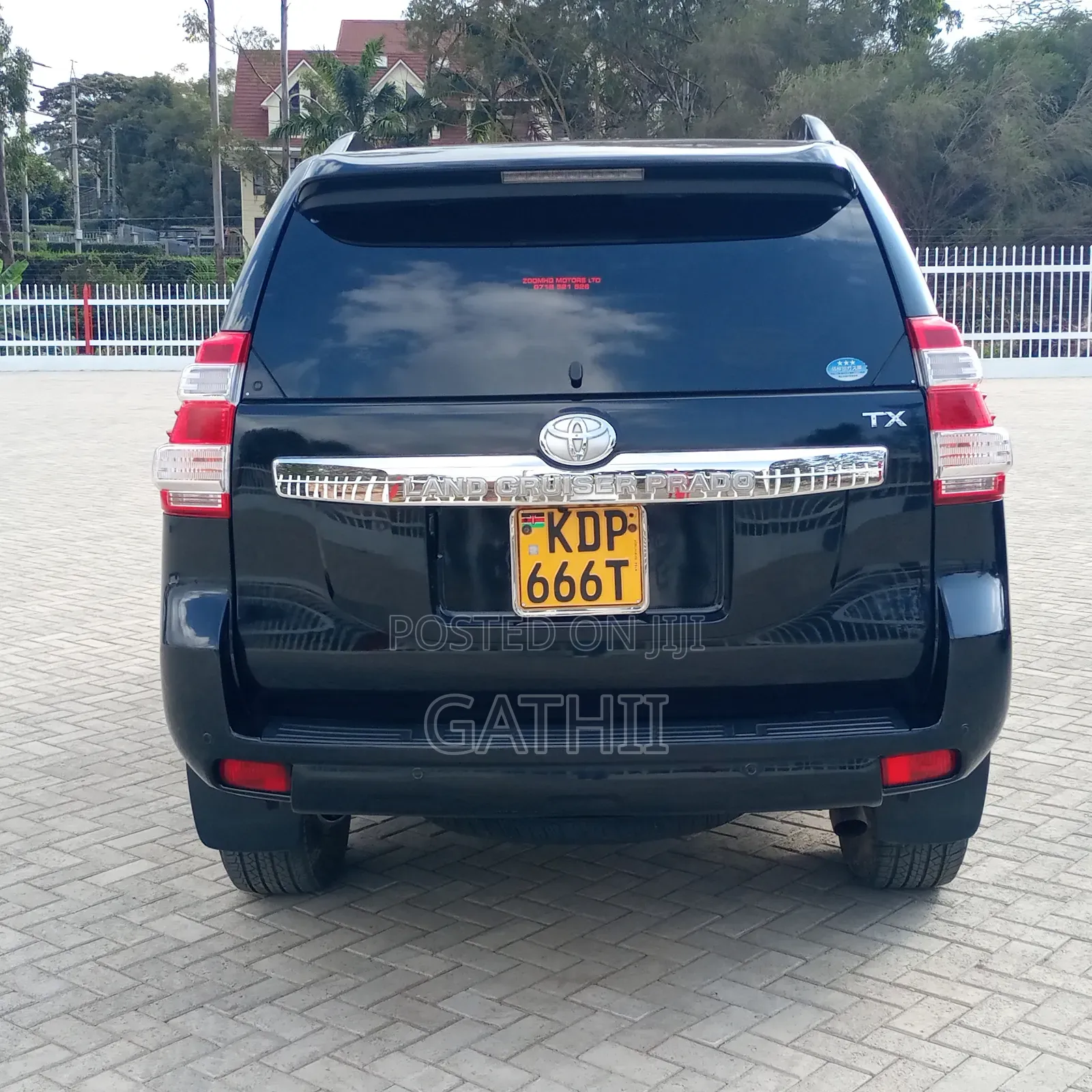 Toyota Land Cruiser Prado 2017 Black