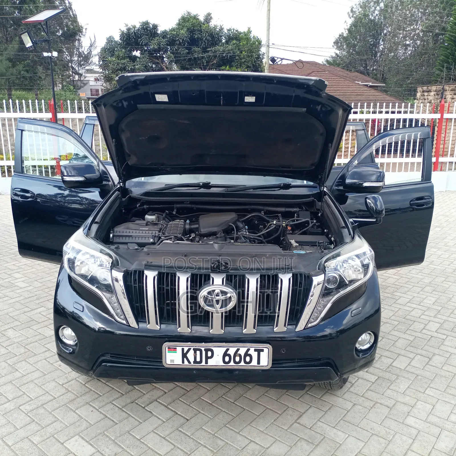 Toyota Land Cruiser Prado 2017 Black