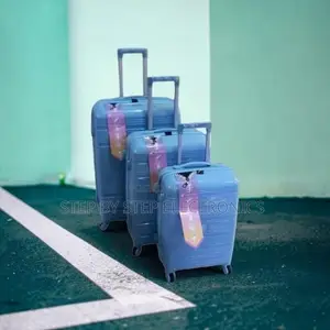 Lightweight 3 in 1 Unbreakable Rubber Suitcase Briefcase Travel Bags