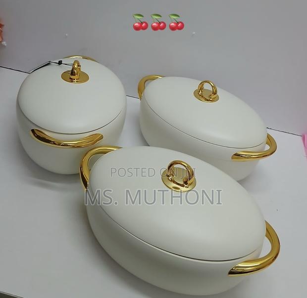 Family Buffet Premium Nordic-Inspired Oval Design Hot Pots Set