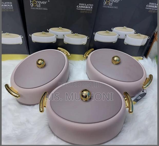 Advanced Forever Gold Luxury Casserole Set - main view